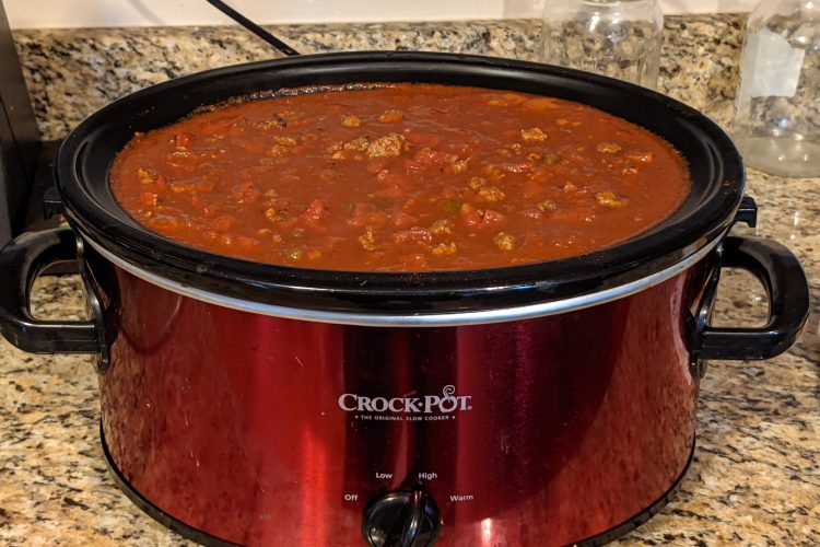 Crockpot of Chili